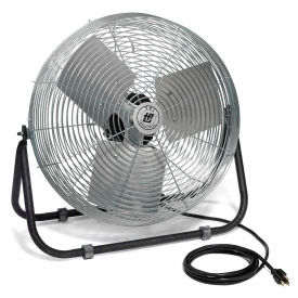 24" Industrial Floor Fan, 2,100 CFM, 1/8 HP