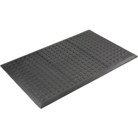 Rejuvenator Squared Interlocking Tile 5/8" Thick 2' x 3' Black