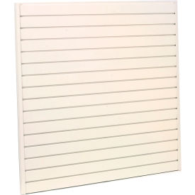 Steel Slatwall Panel 48"H X 48"W White