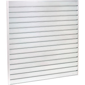 Steel Slatwall Panel 96"H X 48"W Galvanized