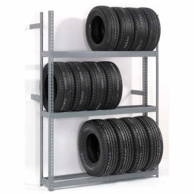 4 Tier Double Entry Tire Rack 60"W x 54"D x 120"H