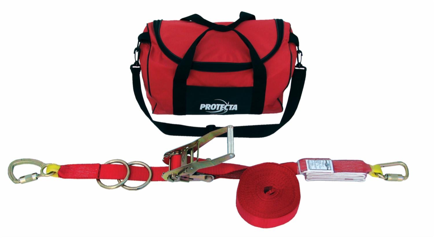 3M Protecta Temporary Horizontal Lifeline System No Anchors, Web, 60 ft
