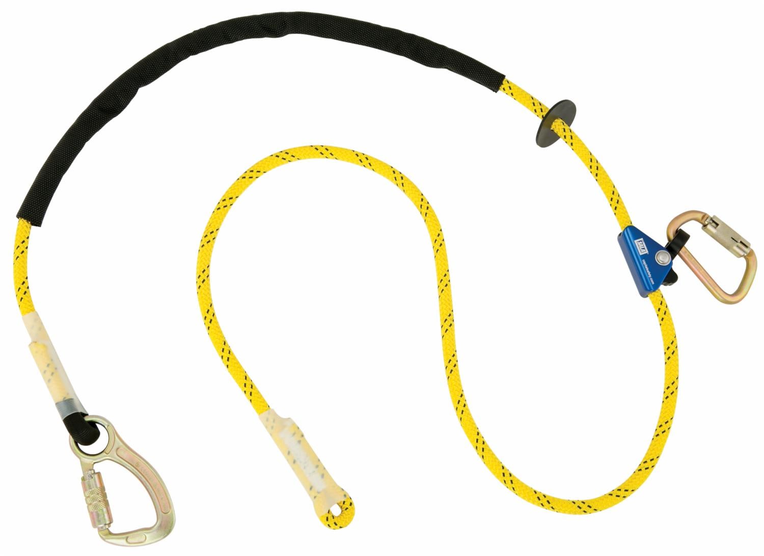 3M DBI-SALA Pole Climber's Adjustable Rope Positioning Lanyard, 8 ft