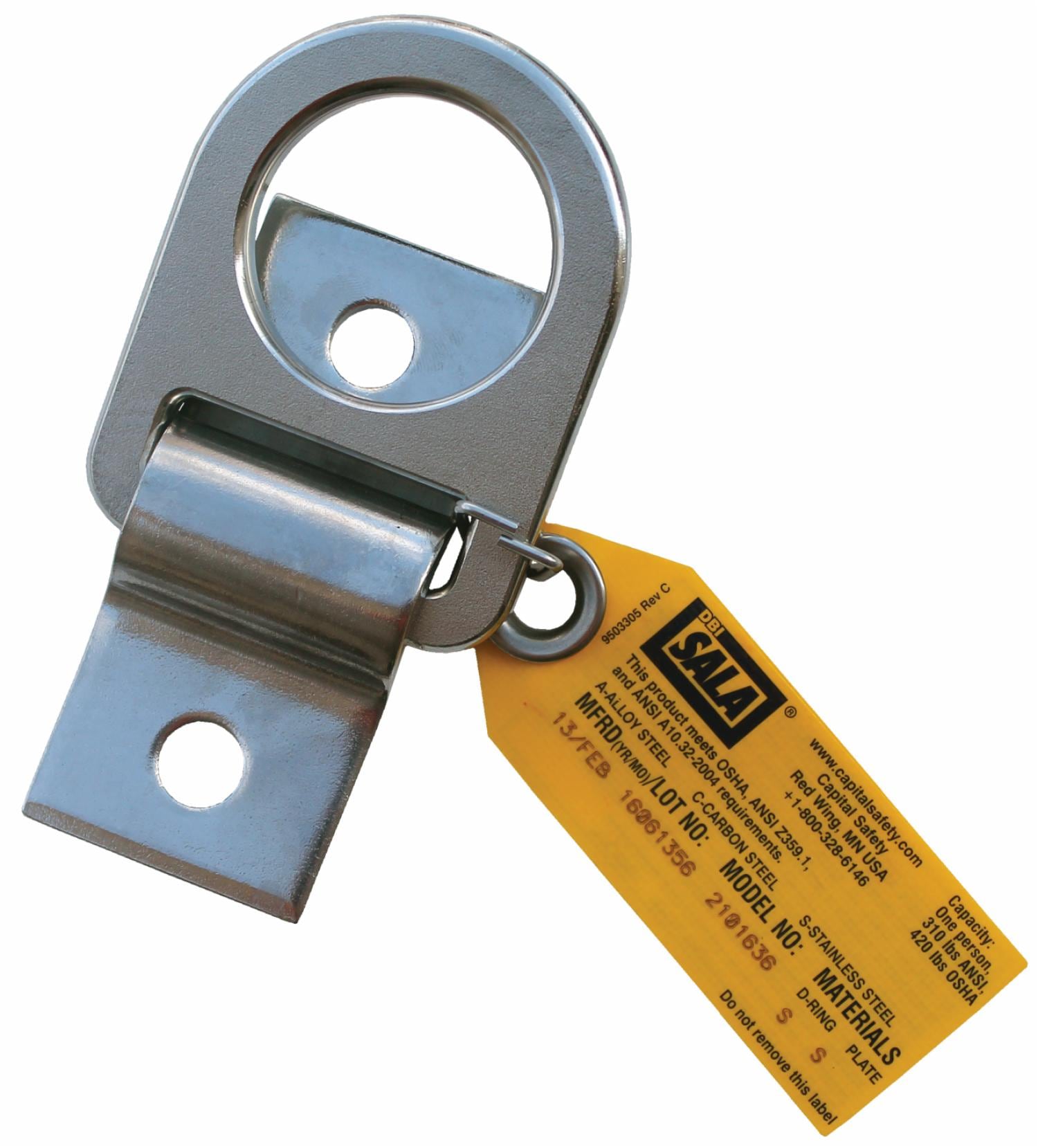 3M DBI-SALA D-ring Anchorage Plate
