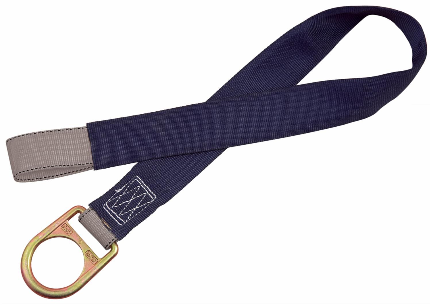 3M DBI-SALA Pass-Thru Web Concrete Strap Anchor with D-Ring, Polyester, 3.5 ft