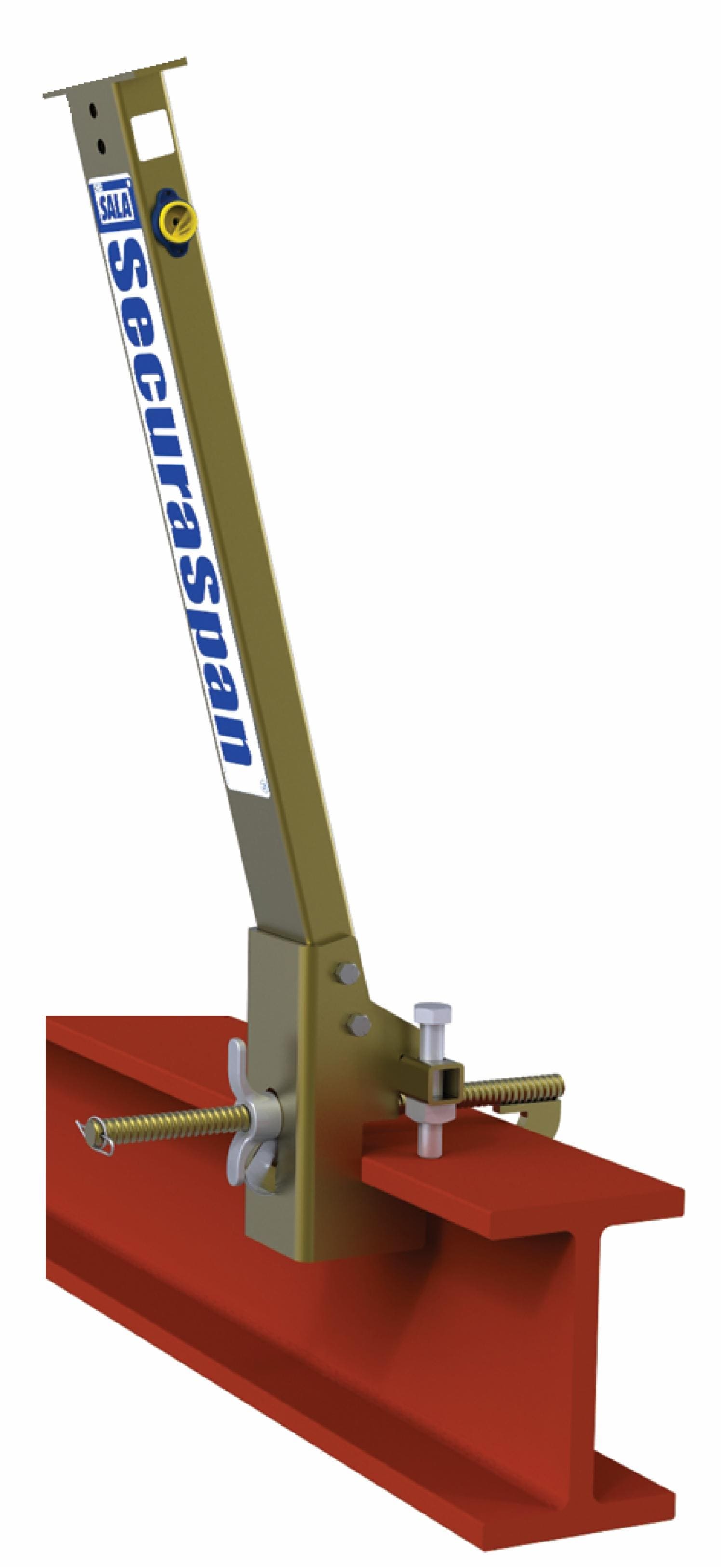 3M DBI-SALA SecuraSpan I-Beam HLL Stanchion with Base, 1 ea