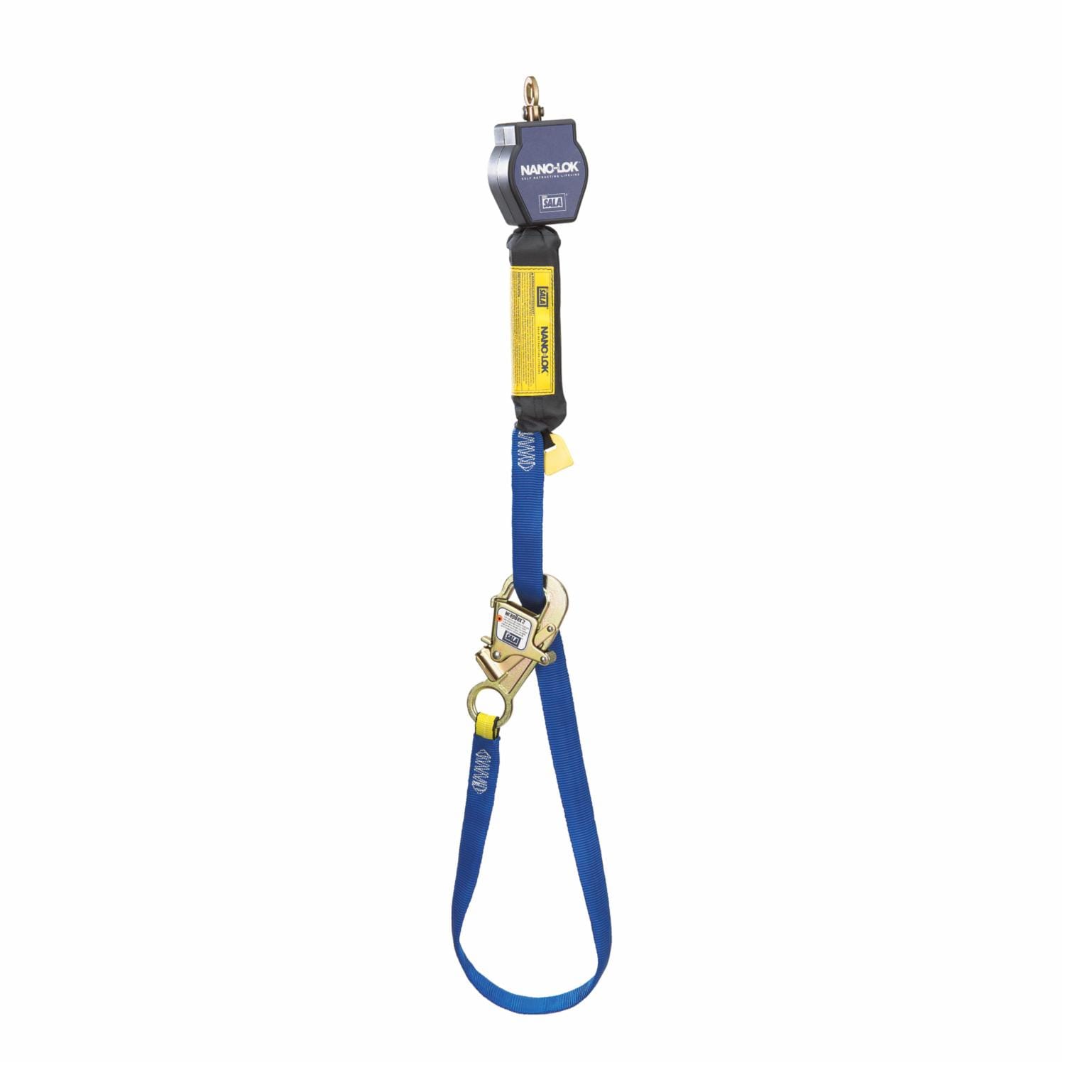 3M DBI-SALA Nano-Lok Tie-Back Self-Retracting Lifeline, Web, 9 ft