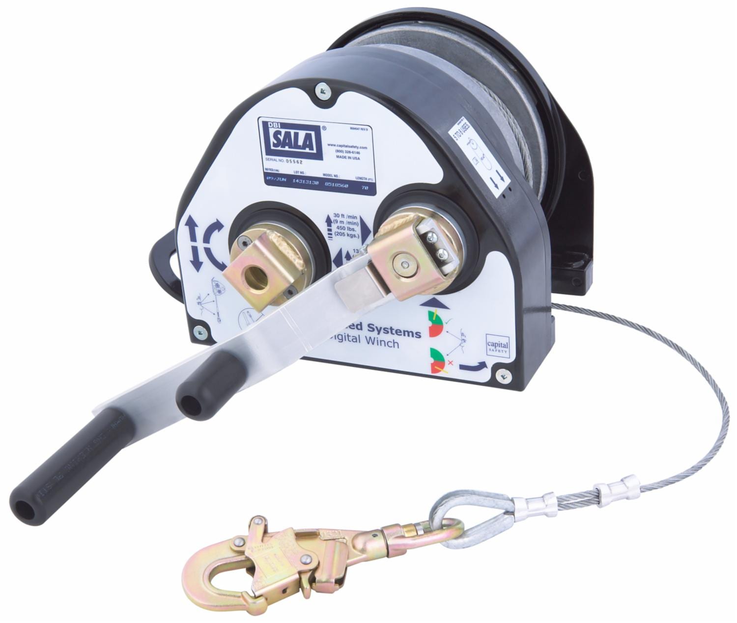 3M DBI-SALA Confined Space Winch, 1 EA