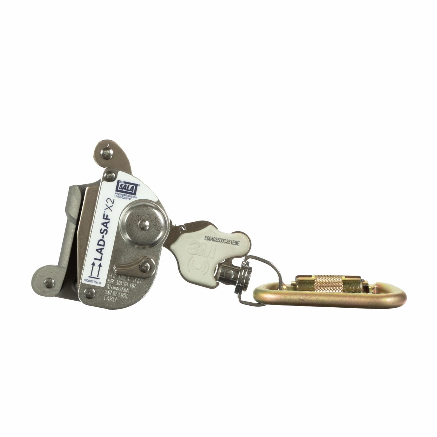 3M DBI-SALA Lad-Saf Detachable Cable Traveller, 1 EA