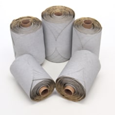 Stikit Paper D/F Disc Roll 426U 5" X NH Silicon Carbide 220 175 discs per roll