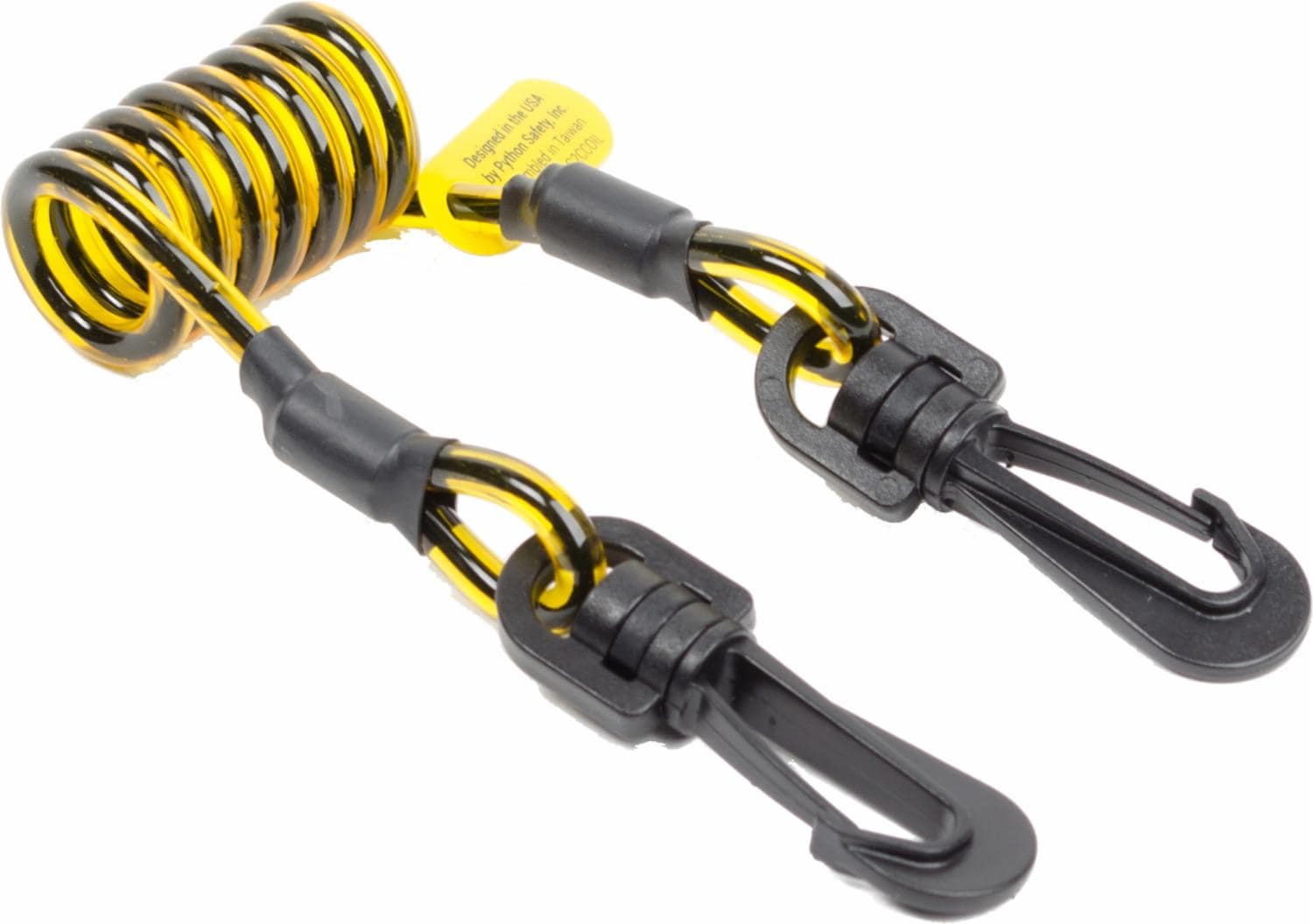 3M Clip2Clip Coil Tool Tether, 2 lb Capacity, 1.75 24 in, 10 ea/Pack