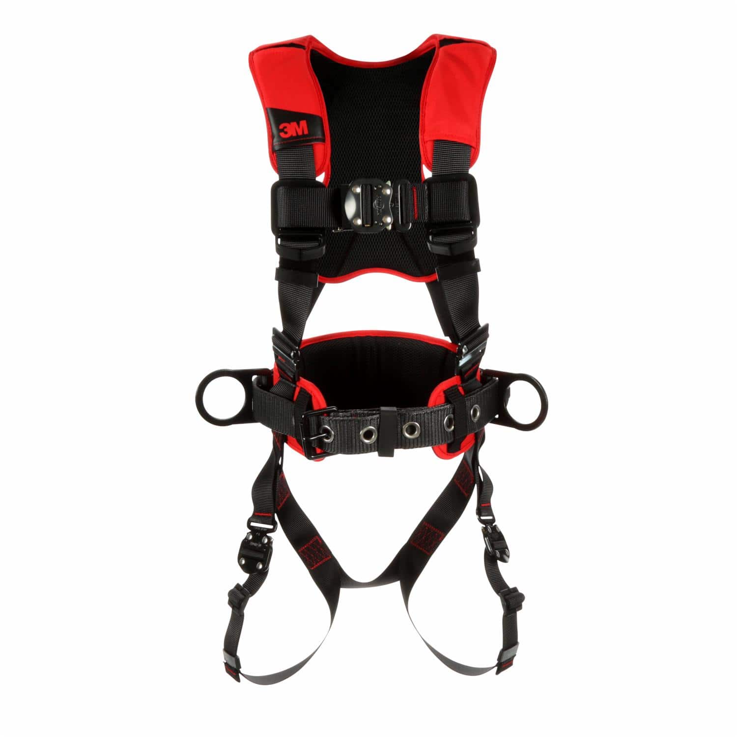 3M Protecta P200 Comfort Construction Positioning Safety Harness, 2X