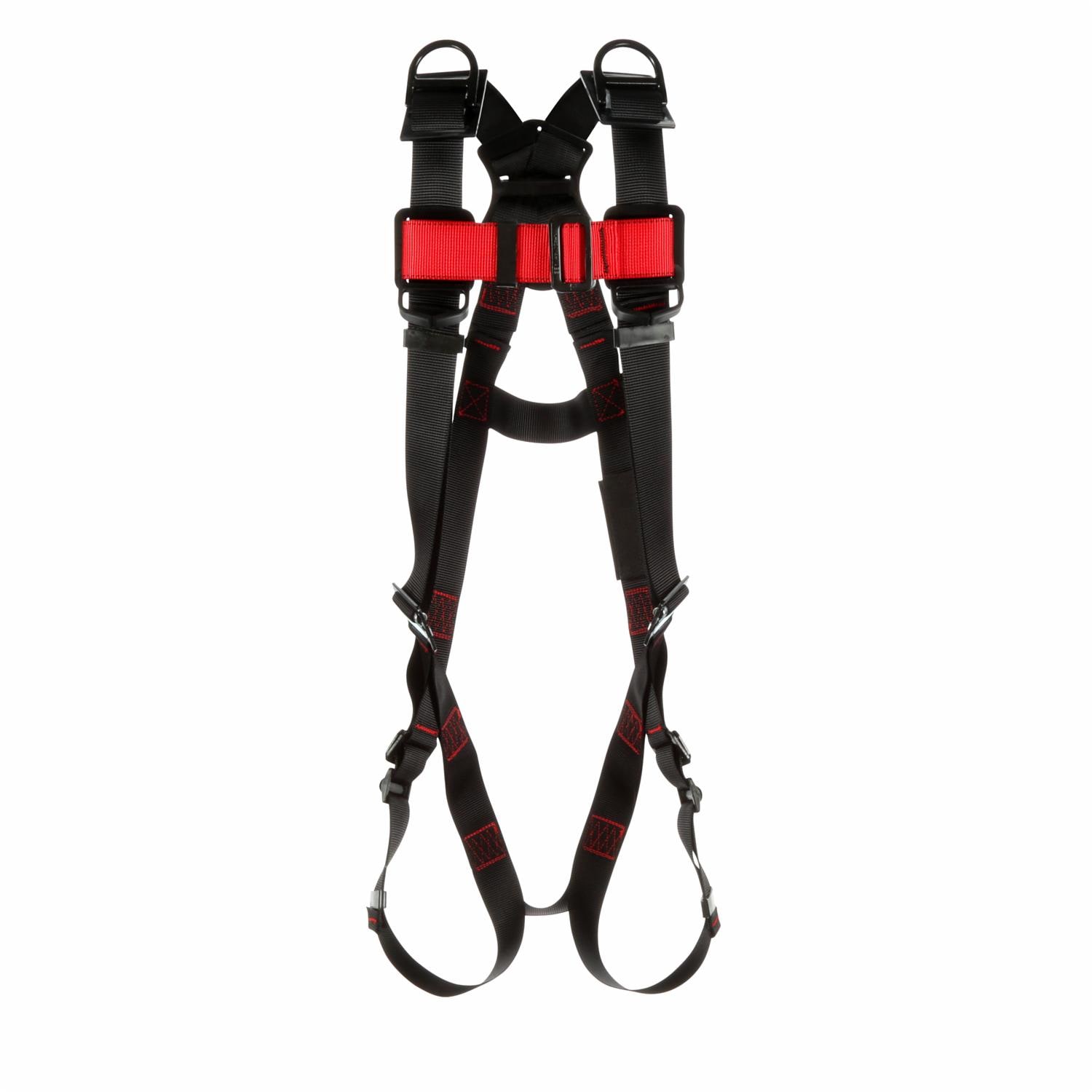 3M Protecta P200 Vest Retrieval Safety Harness, 2X