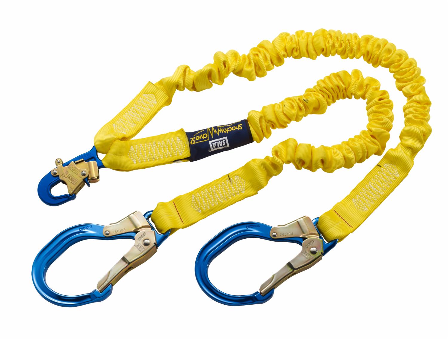 3M DBI-SALA ShockWave2 100% Tie-Off Shock Absorbing Lanyard, 1 EA