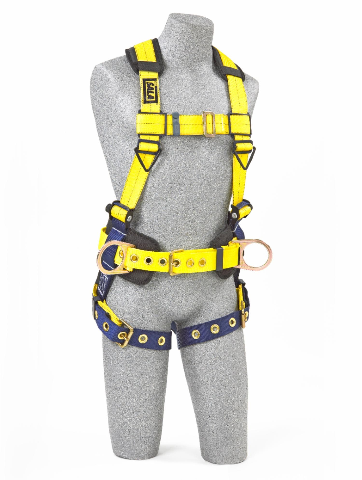 3M DBI-SALA Delta Construction Style Positioning Harness, Medium, 1 EA