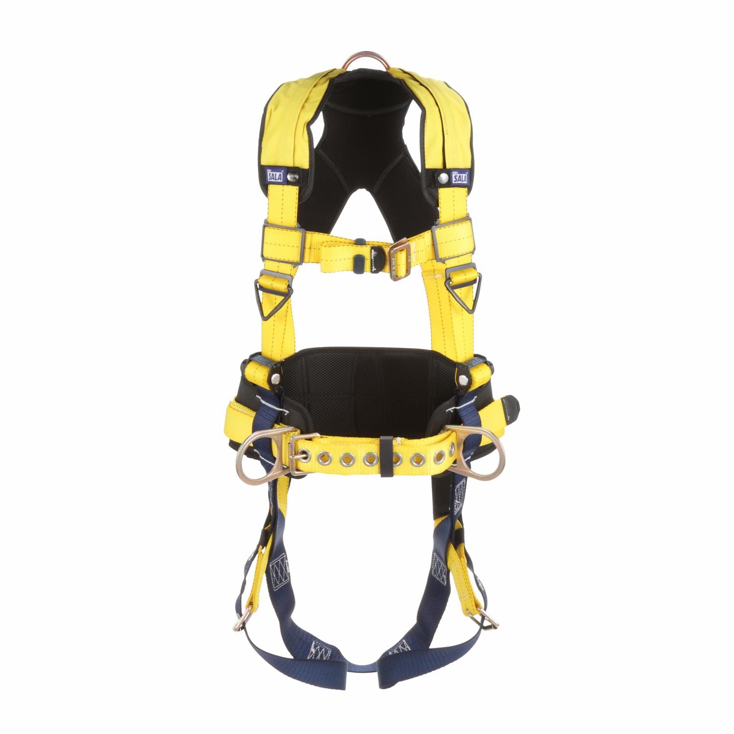 3M DBI-SALA Delta Construction Style Positioning Harness, Yellow, X-Large