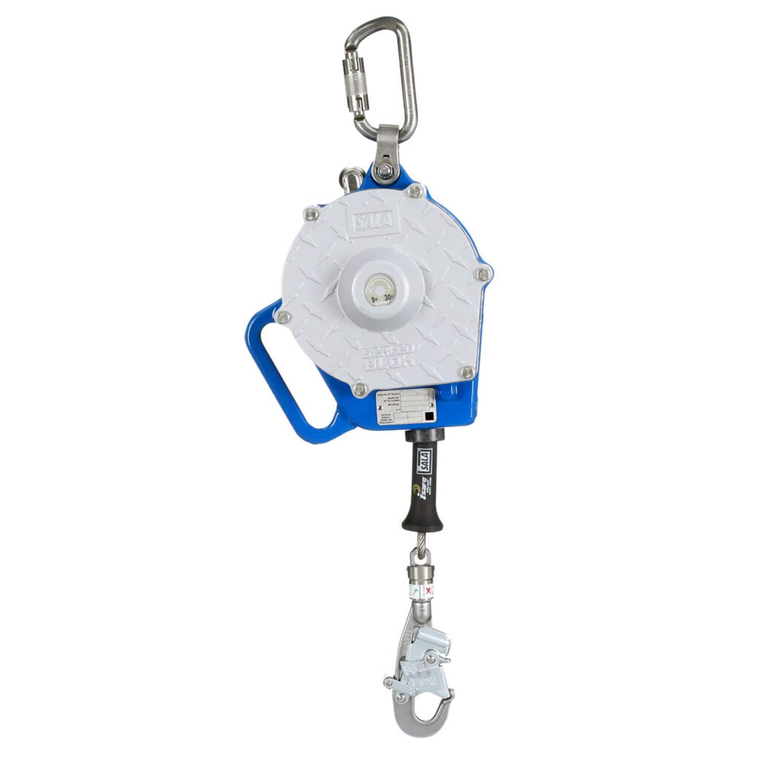 3M DBI-SALA Sealed-Blok Self-Retracting Lifeline, Retrieval, Stainless Steel Cable, 30 ft. (9 m)