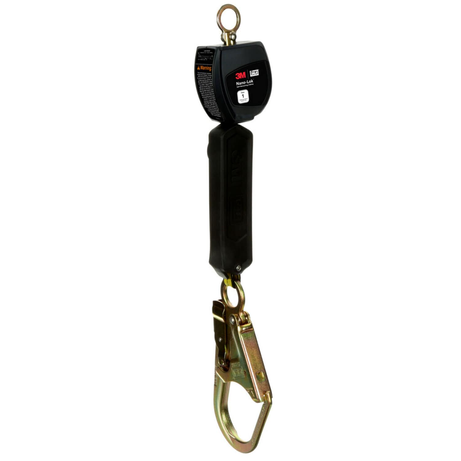 3M DBI-SALA Nano-Lok 6 ft. Personal Self Retracting Lifeline, Steel Rebar Hook