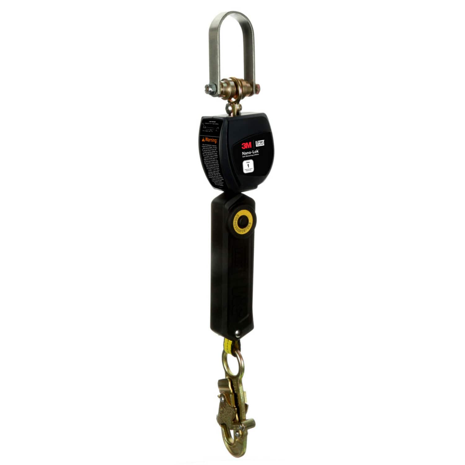 3M DBI-SALA Nano-Lok 6 ft. Self Retracting Lifeline, Web Steel Snap Hook, Class 1