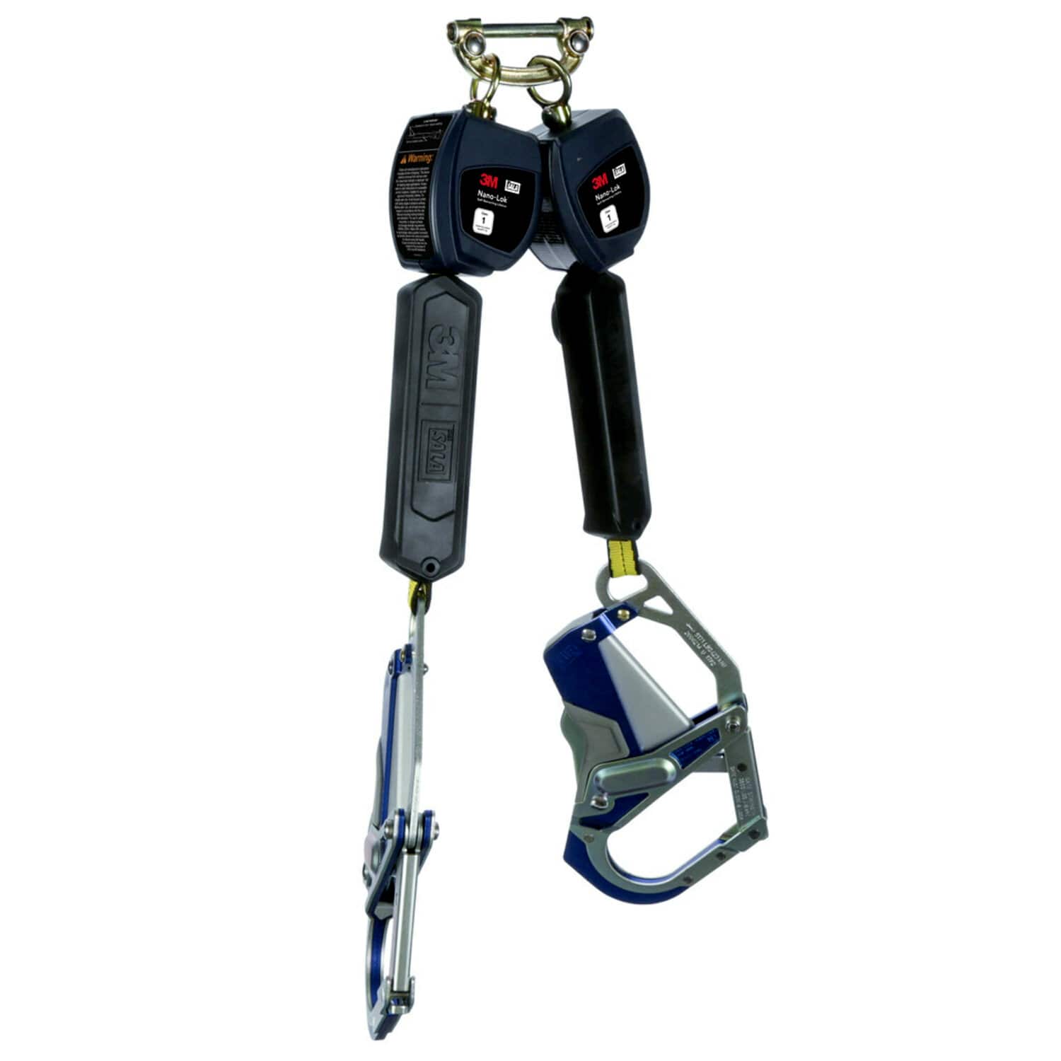 3M DBI-SALA Nano-Lok Twin-Leg Self-Retracting Lifeline, 6 ft., Class 1, ANSI
