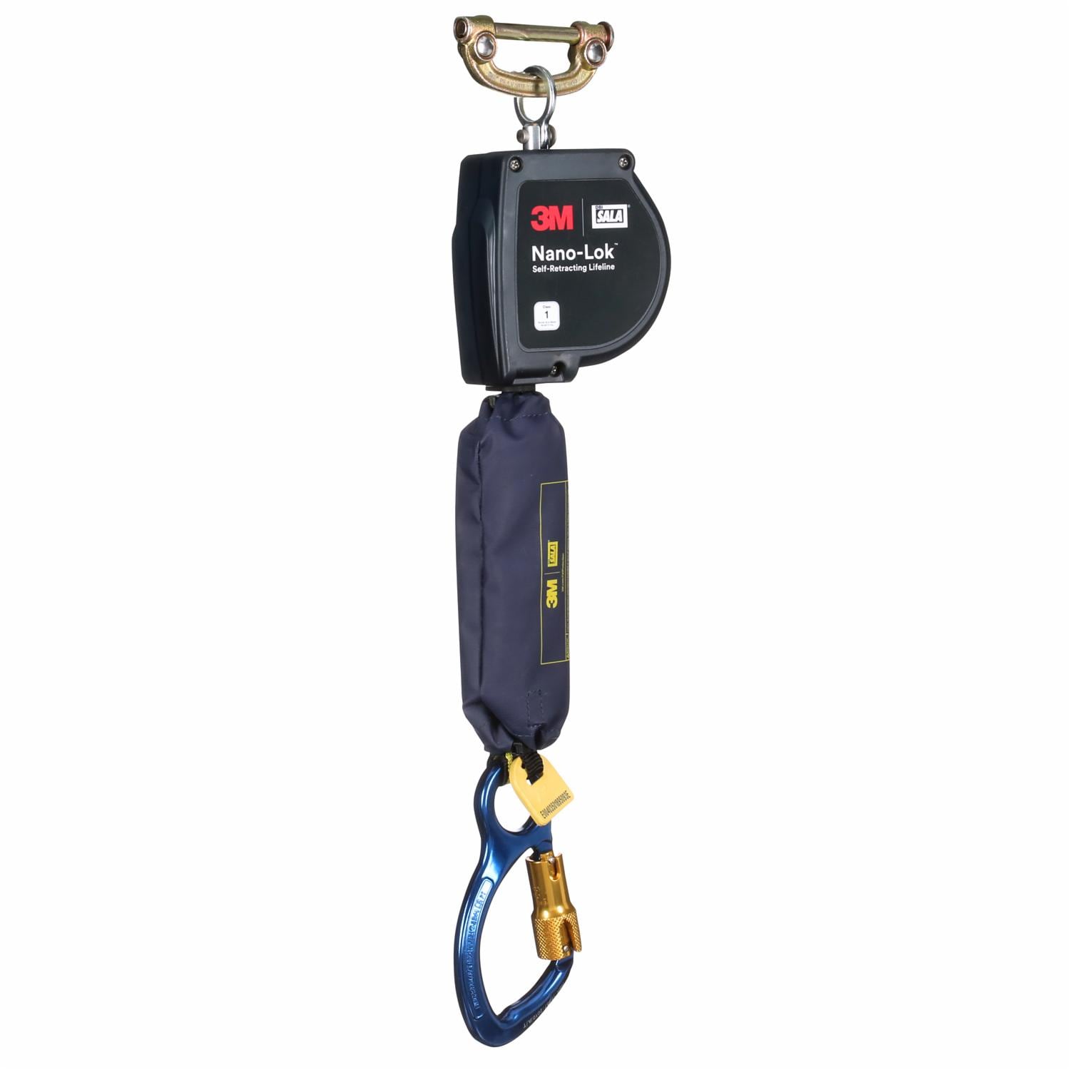 3M DBI-SALA Nano-Lok Extended Length Personal Self-Retracting Lifeline, Web, 11 ft