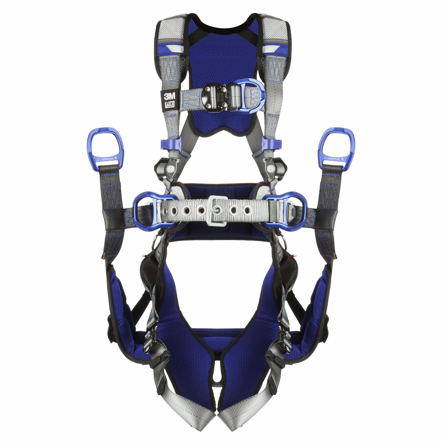 3M DBI-SALA ExoFit X200 Comfort Tower Climbing/Positioning/Suspension Safety Harness, Medium