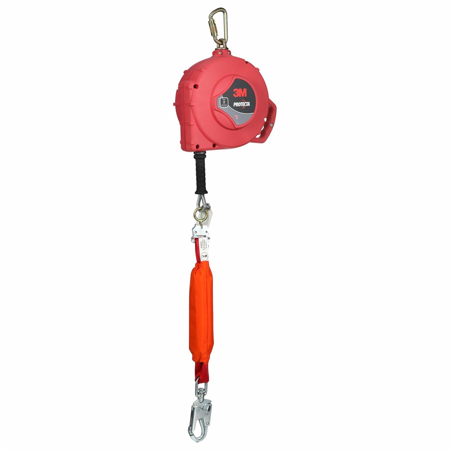 3M Protecta Modular Connector Self-Retracting Lifeline, 50 ft, Stainless Steel Cable