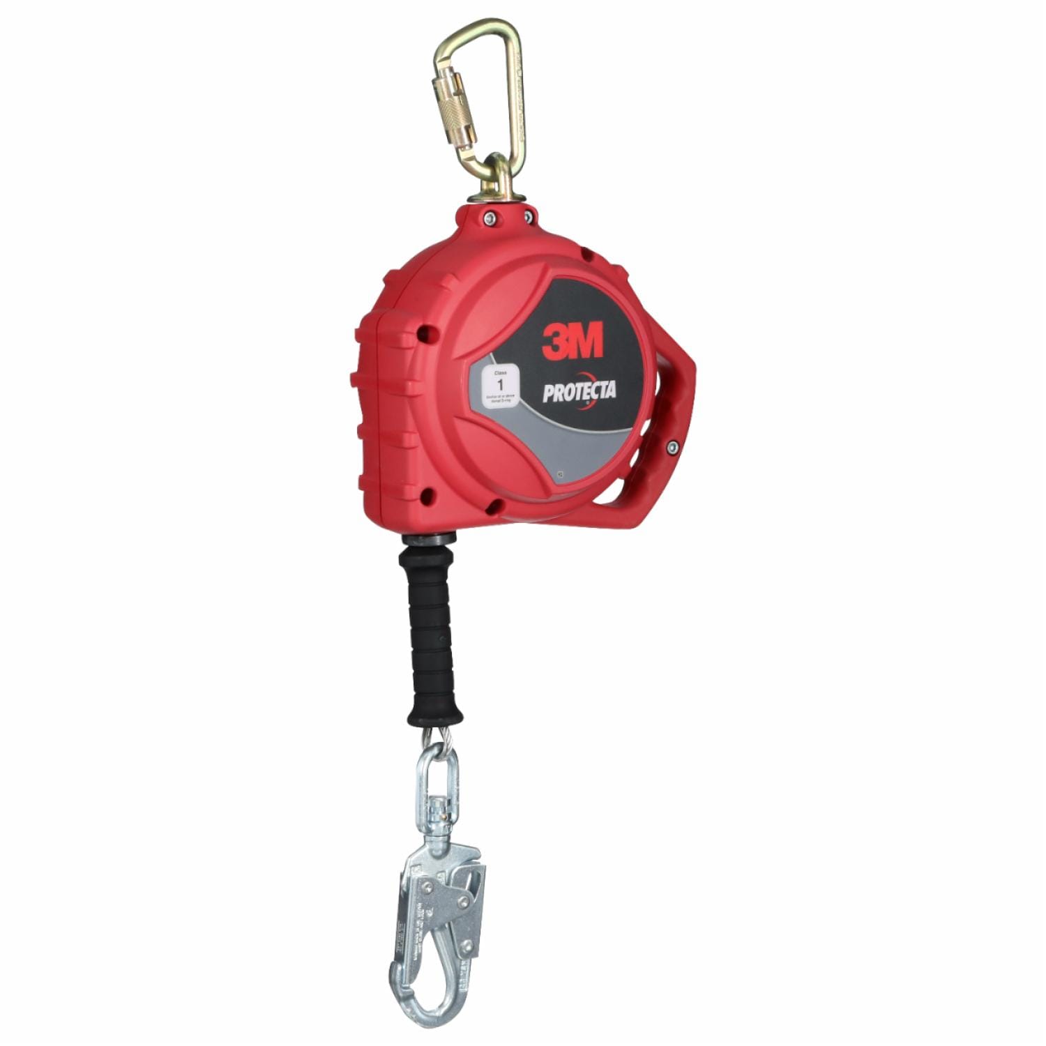 3M Protecta Self-Retracting Lifeline, 33ft Stainless Steel Cable, Steel Snap Hook