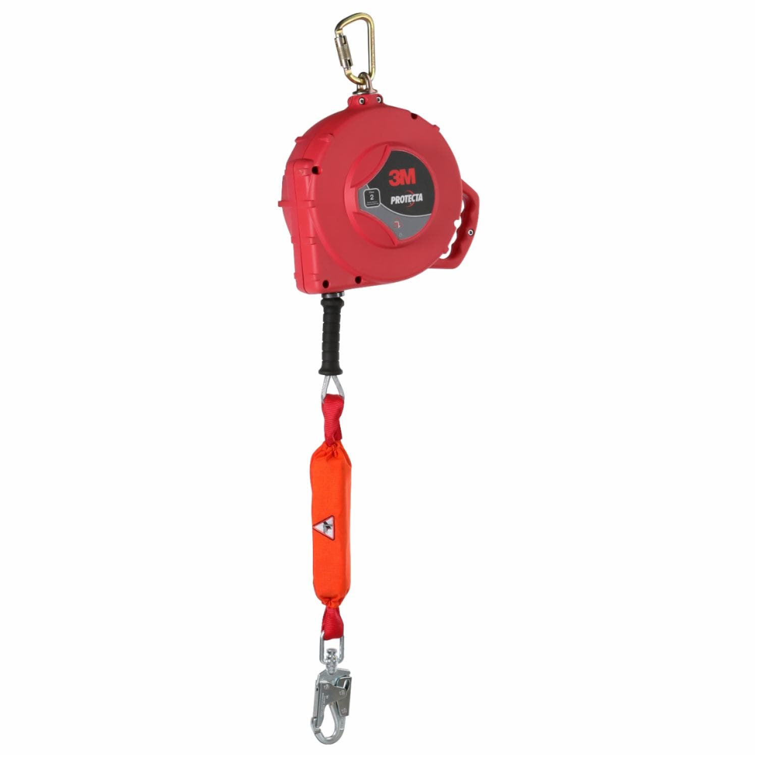 3M Protecta Edge Self-Retracting Lifeline, 66ft Galvanized Cable, Steel Snap Hook