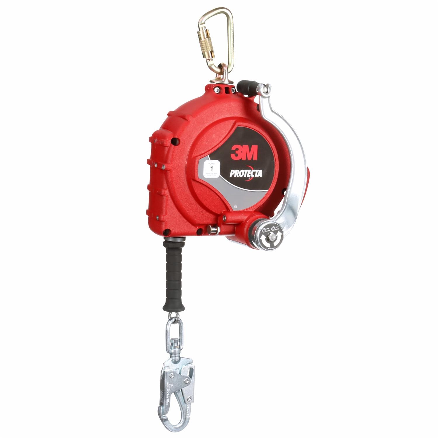 3M Protecta 3-Way Self-Retracting Lifeline, Galvanized Cable, 50ft, Class 1, ANSI