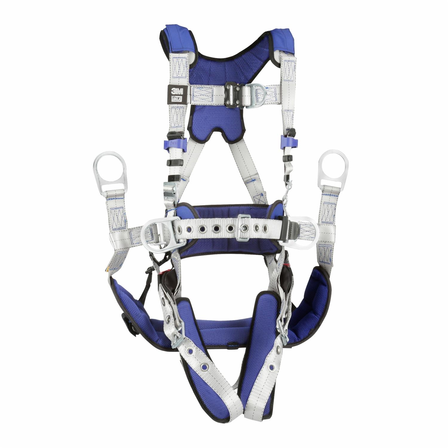 3M DBI-SALA ExoFit X100 Comfort Construction Climbing/Positioning Safety Harness, Large
