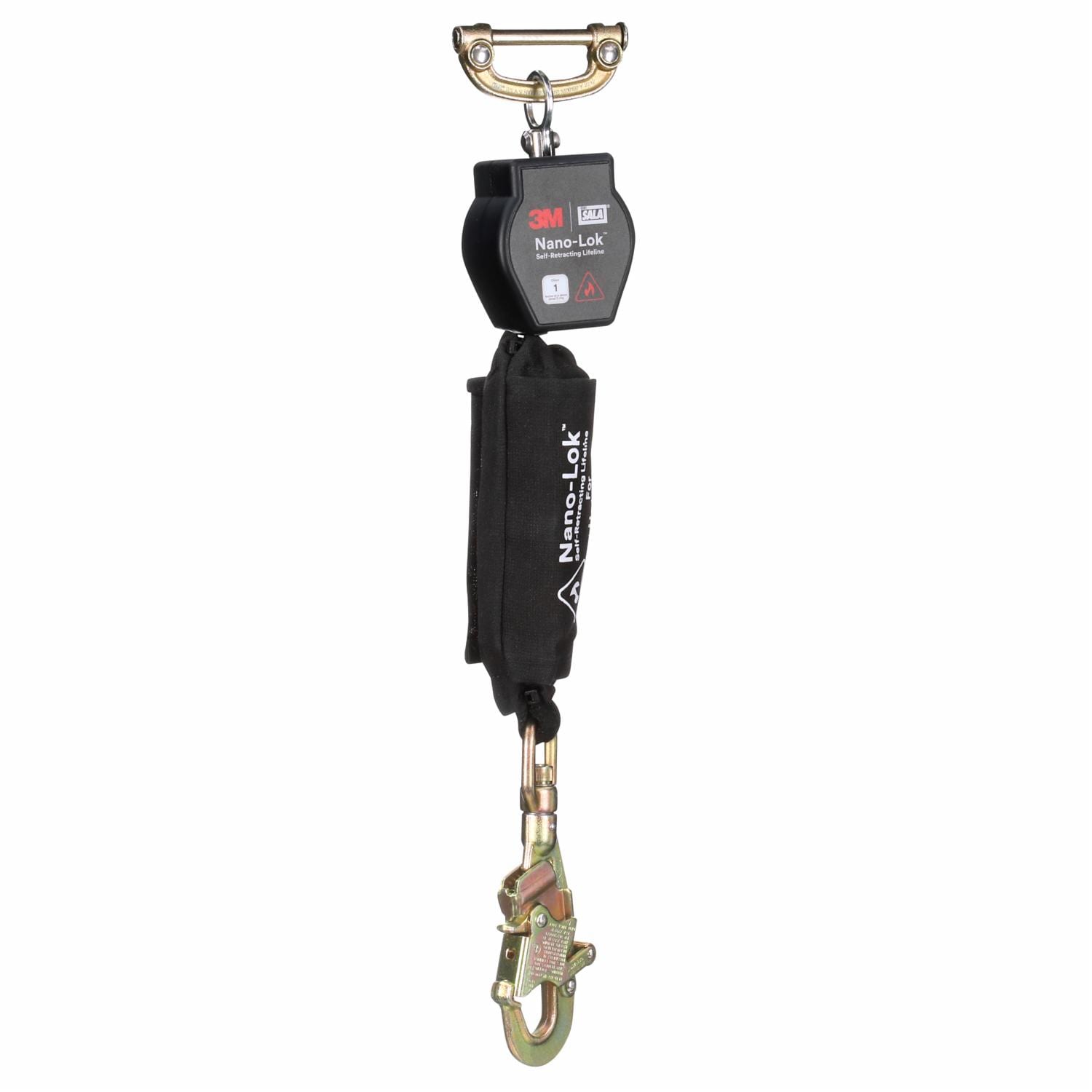 3M DBI-SALA Nano-Lok Hot Work Personal Self-Retracting Lifeline, Kevlar Fiber Web, 6 ft