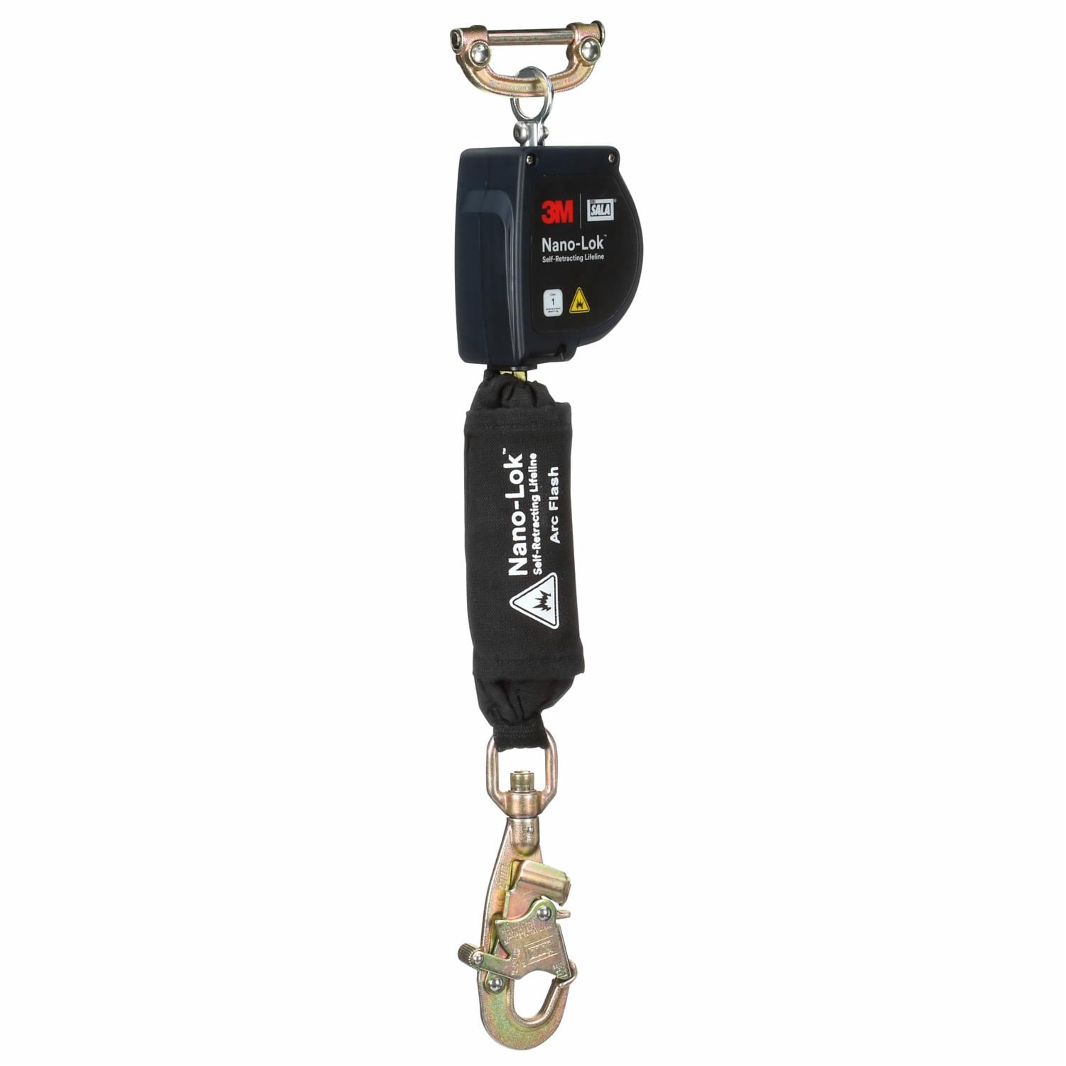 3M DBI-SALA Nano-Lok Arc Flash Personal Self-Retracting Lifeline, Kevlar Fiber Web, 8 ft