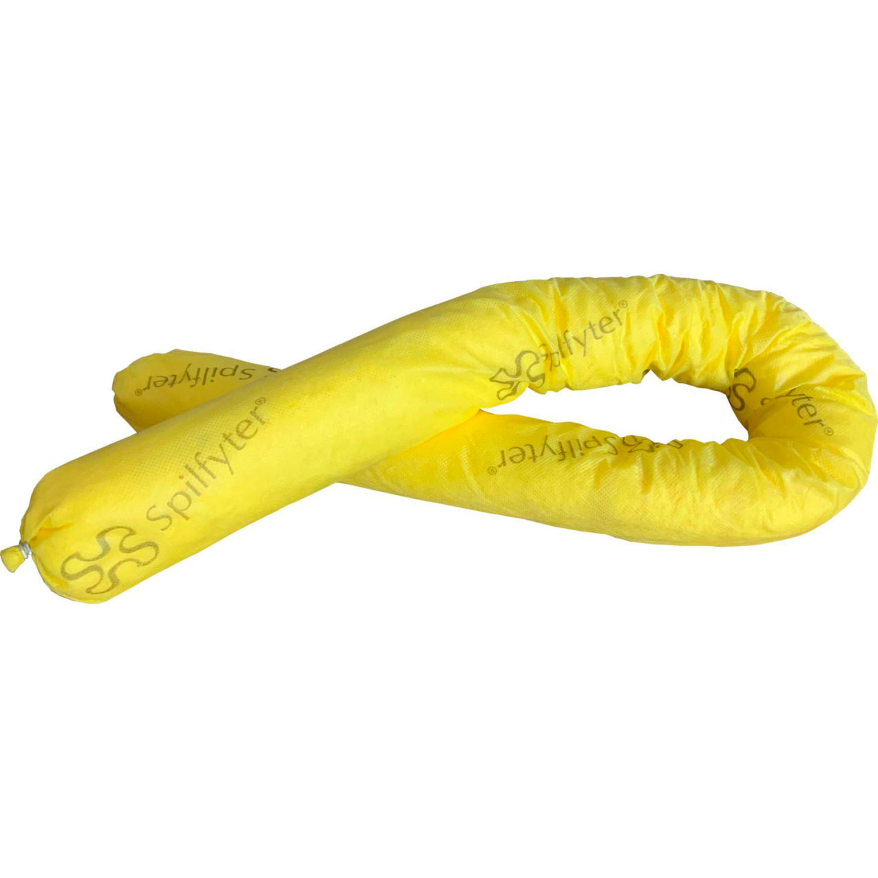 Hazmat Socks, 3"W x 4'L, Yellow, 40/Pack