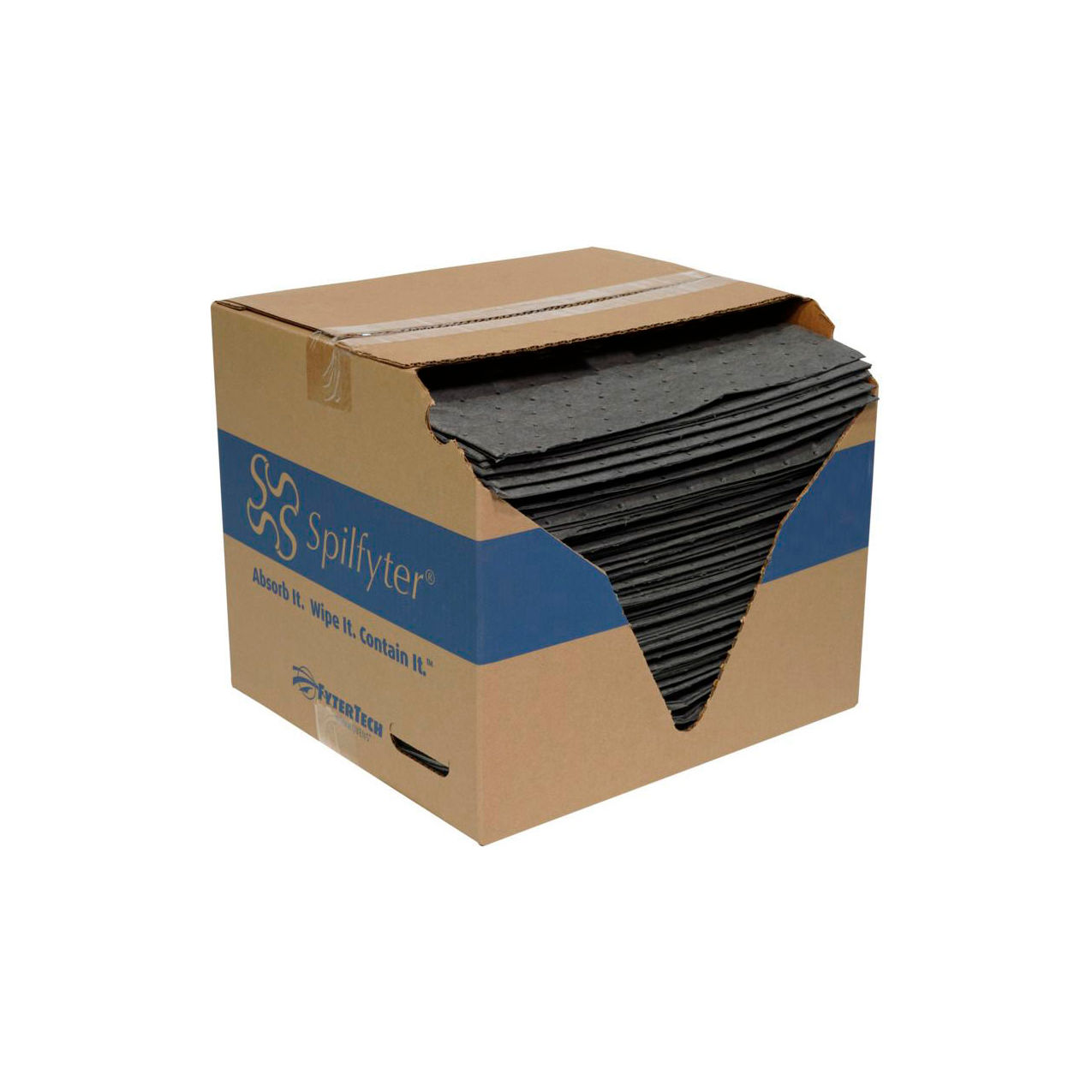 Universal Three-Ply Pad, Premium Weight, 16"W x 18"L, Gray, 100/Pack