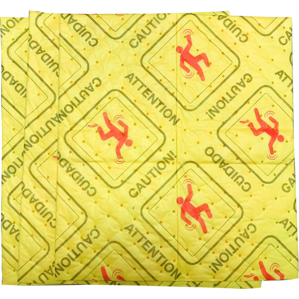 Universal Pad, Medium Weight, 16"W x 18"L, Hi-Vis Yellow, 200/Pack