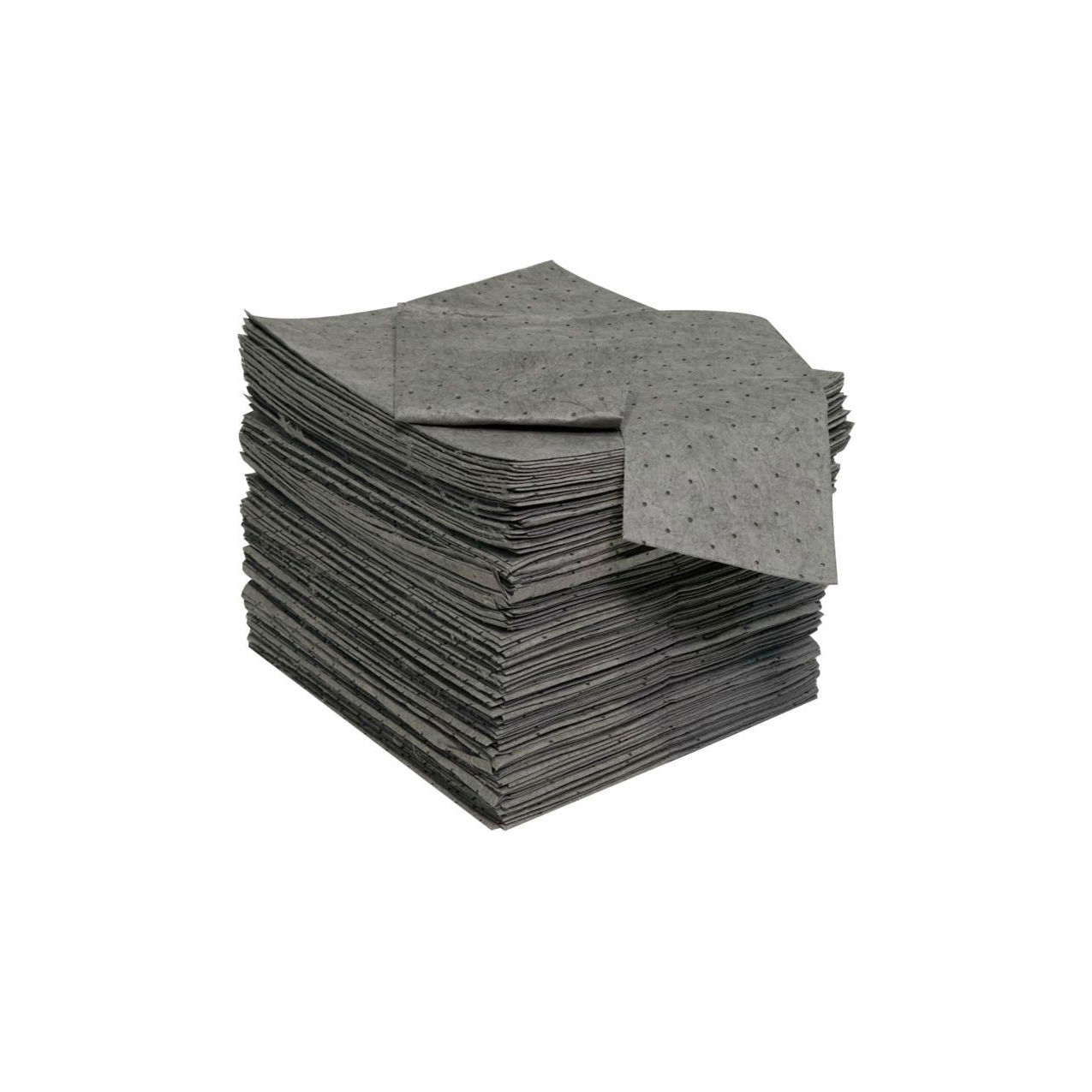 Universal Single-Ply Pad, Light Weight, 16"W x 18"L, Gray, 200/Pack