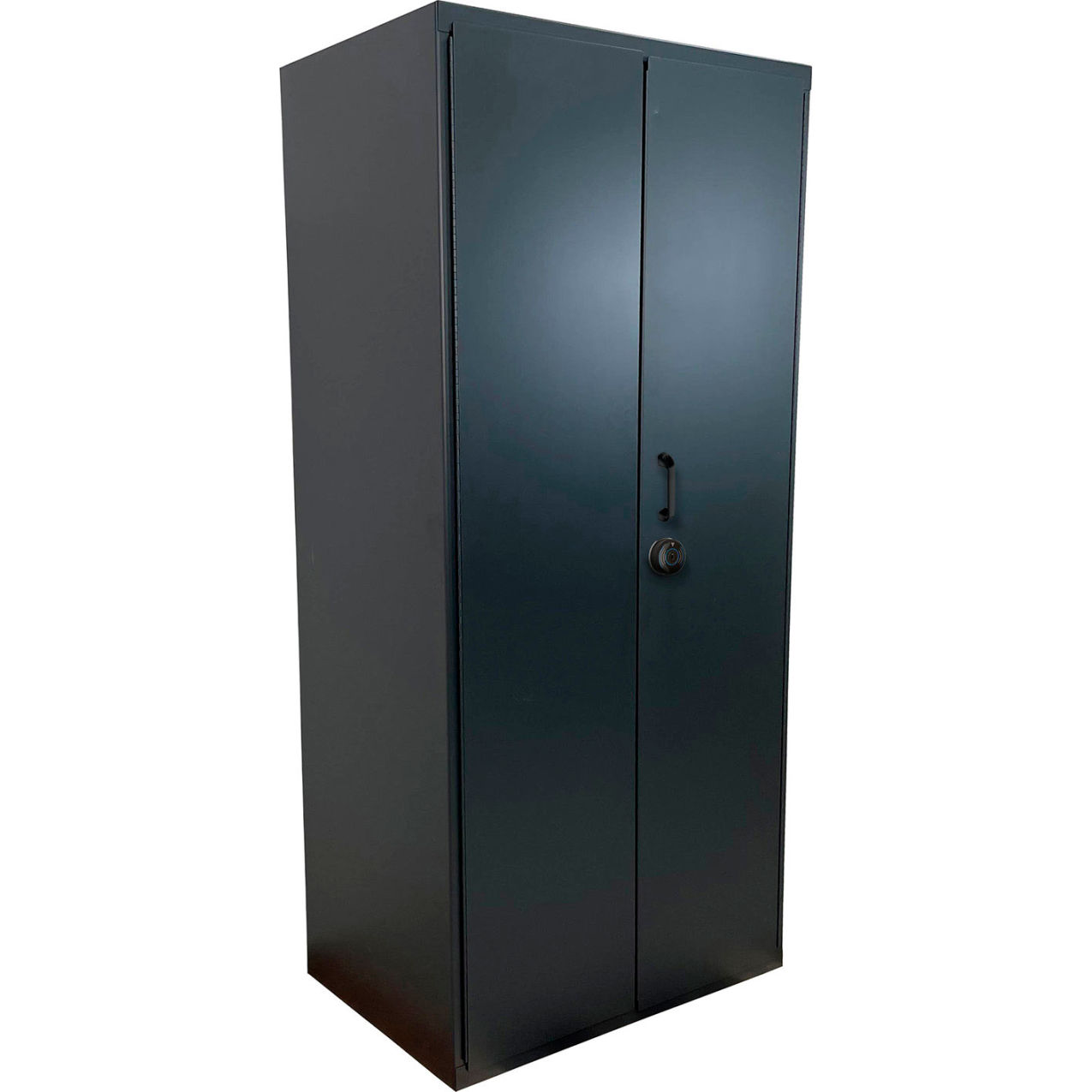 Access Control Bin & Shelf Cabinet, Shelf Only, All-Welded, 36"W x 24"D x 78"H, Gray