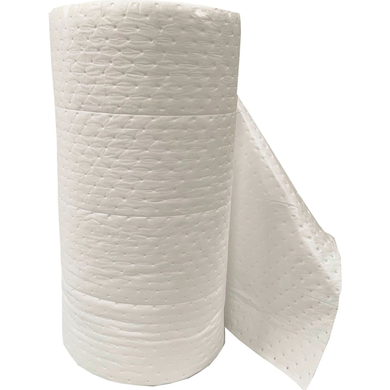 Oil Only Three-Ply Laminated Roll, Heavy Weight, 32"W x 150'L, White