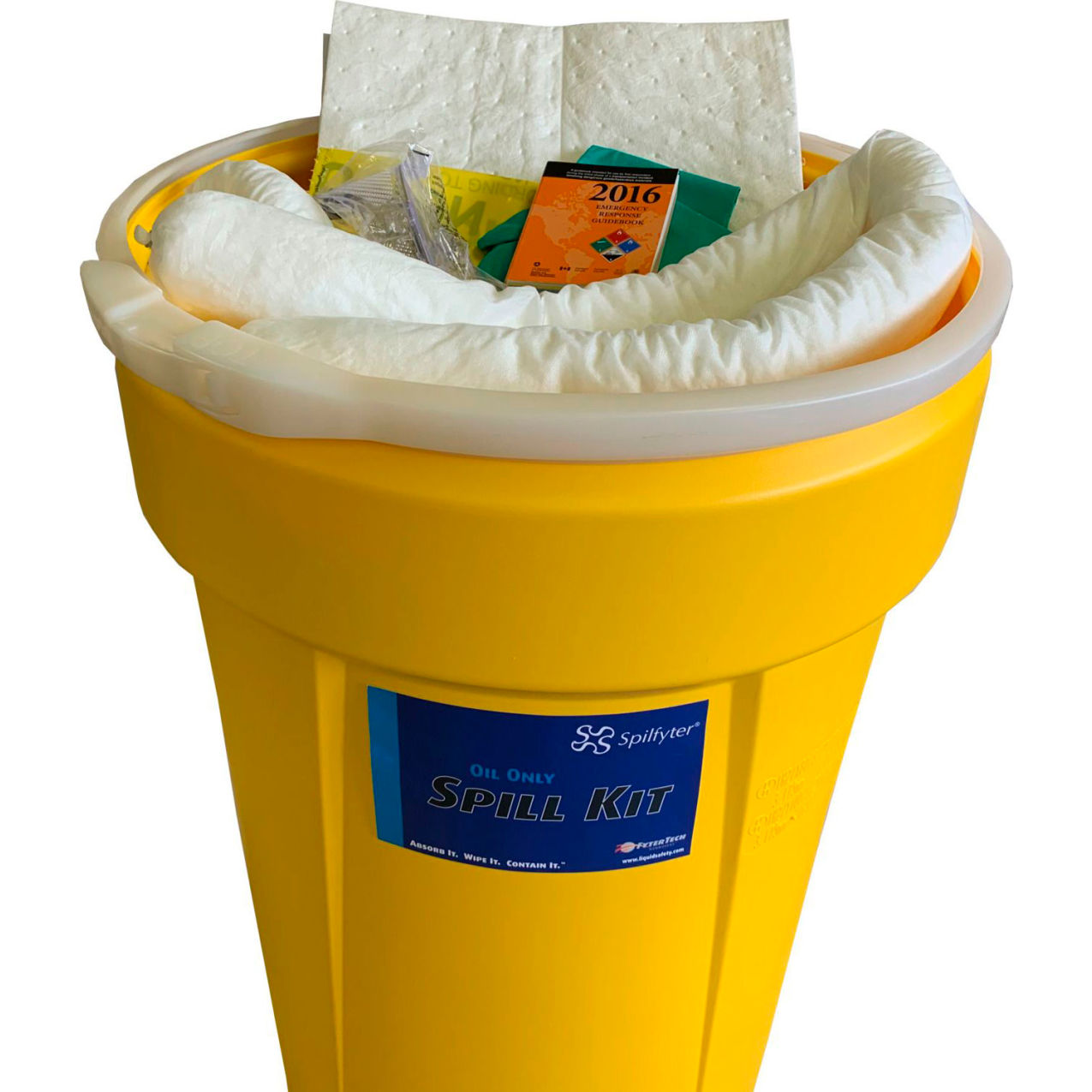 Oil Only Drum Spill Kit, 55 Gallon Capacity