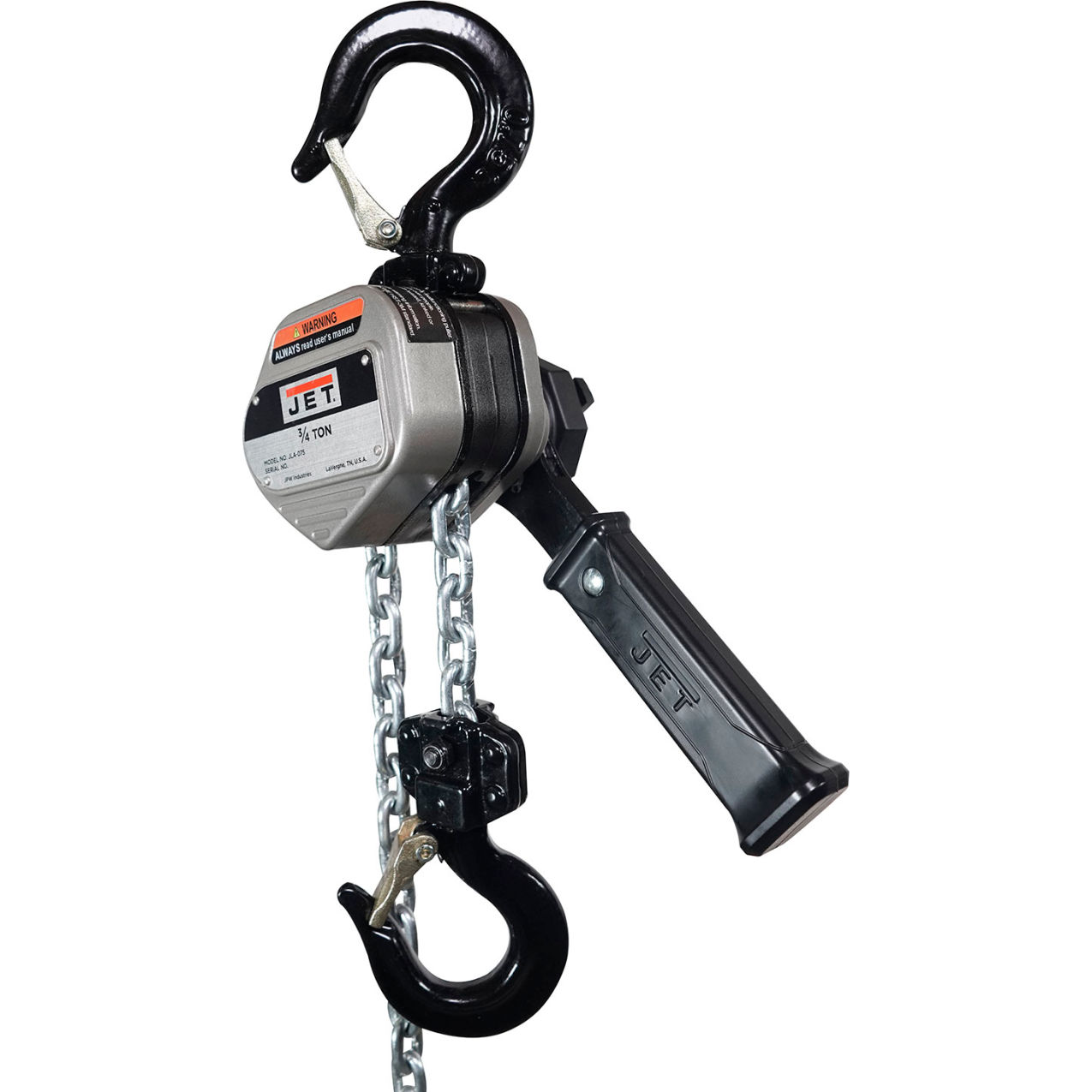 Lever Hoist, 3/4 Ton Capacity, 30' Lift
