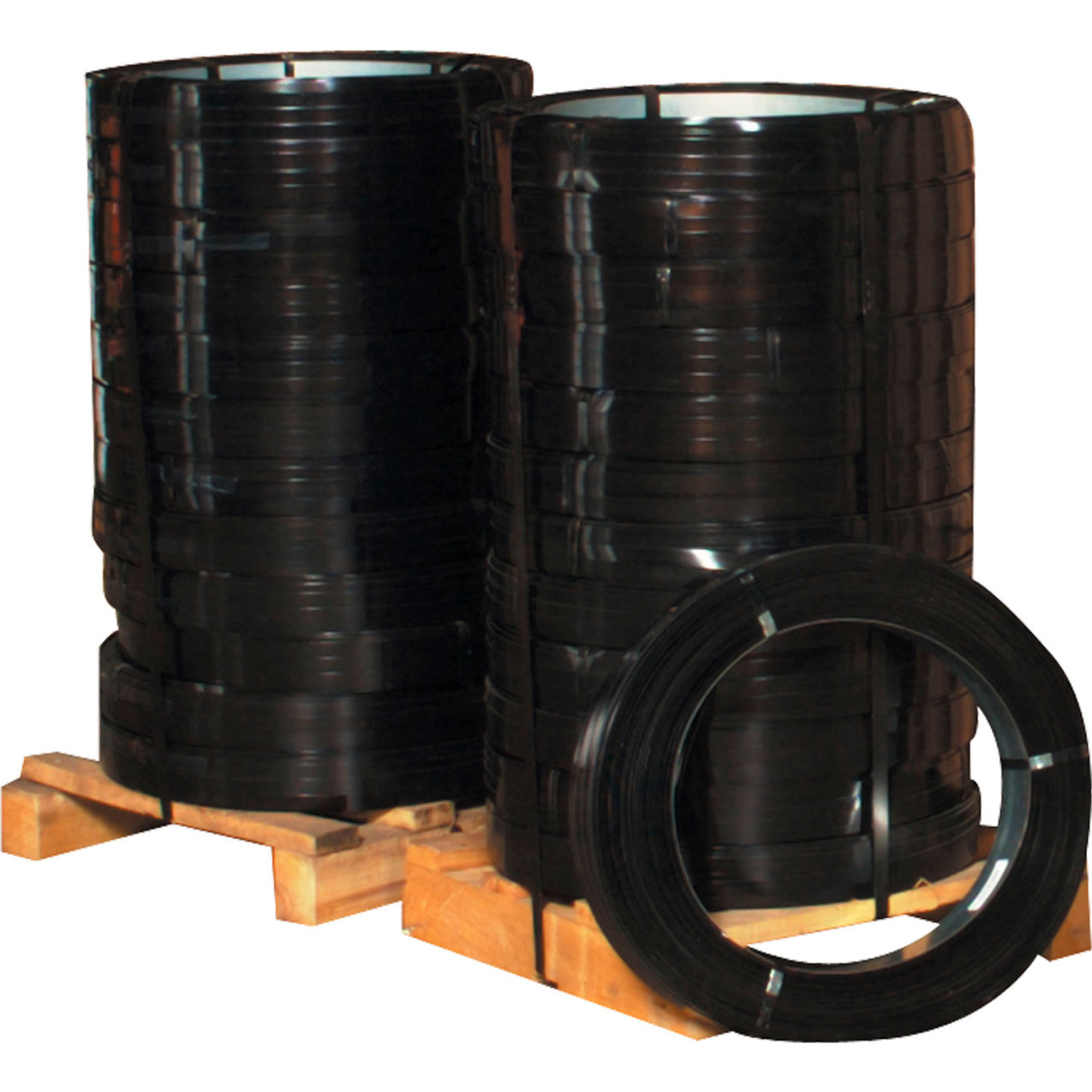 High Tensile Steel Strapping, 3/4"W x 1960'L x 0.02" Thick