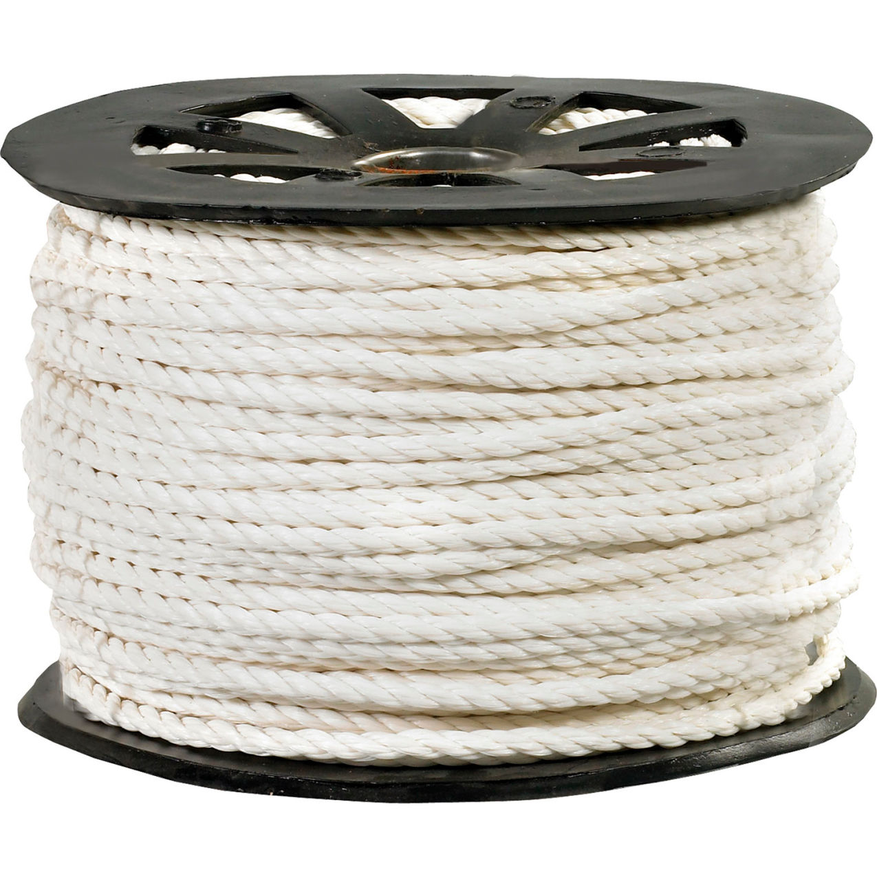 Polypropylene Twisted Rope, 1/4" Dia. x 600'L, 1150 lbs. Tensile Strength