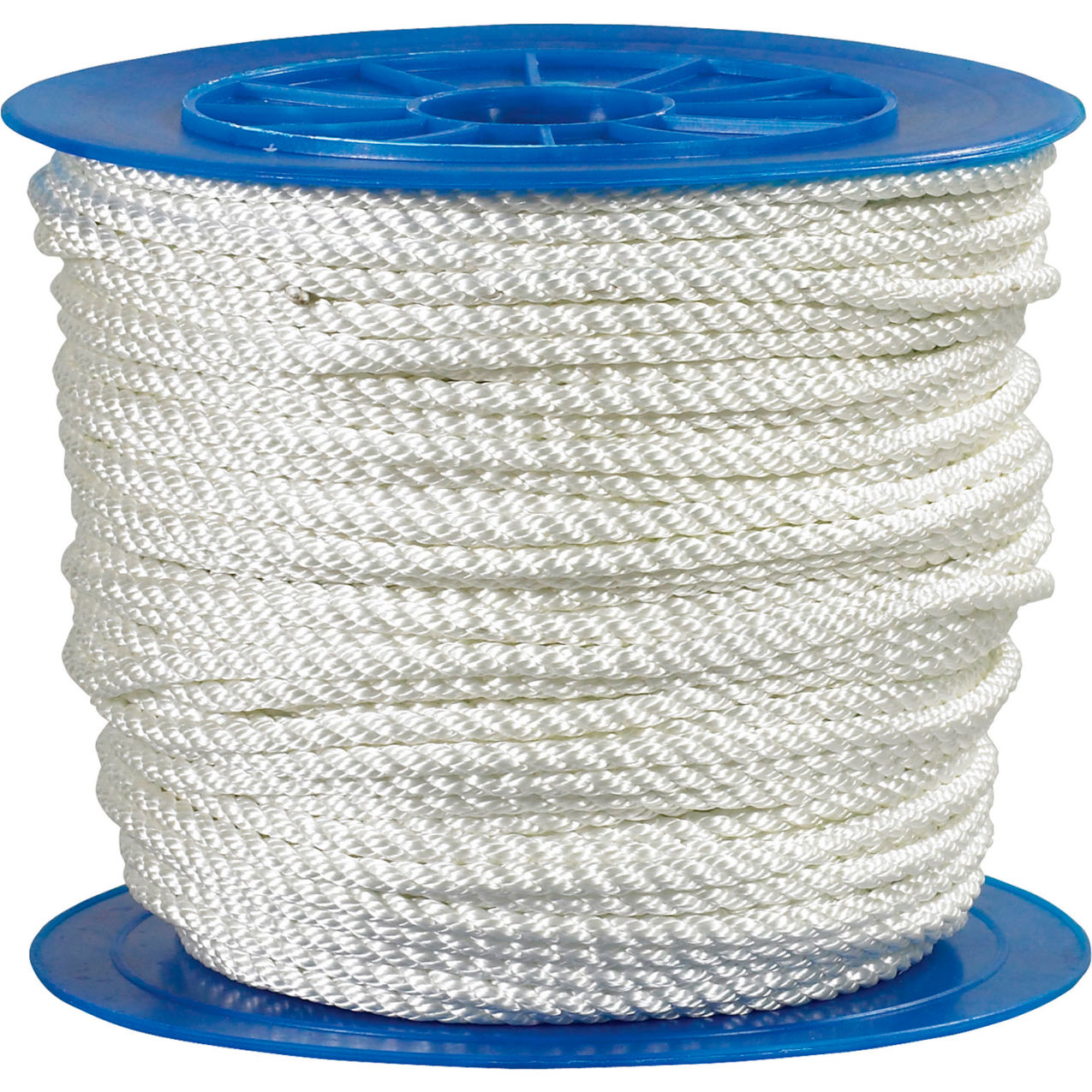 Nylon Twisted Rope, 1/4" Dia. x 600'L, 1480 lbs. Tensile Strength