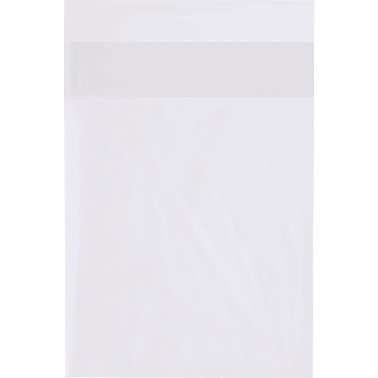 Flap Lock Poly Bags, 14"W x 18"L, 2 Mil, Clear, 1000/Pack