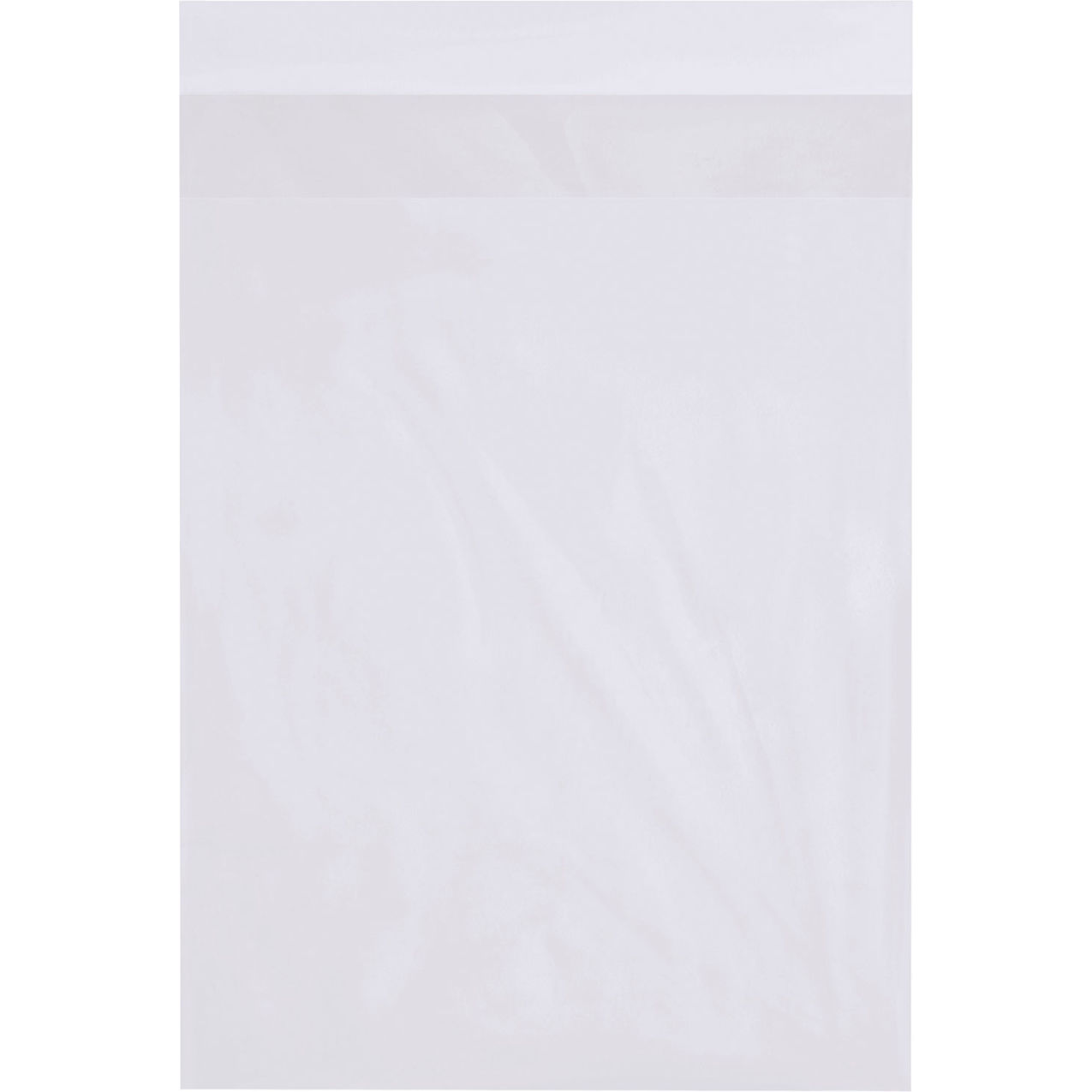 Flap Lock Poly Bags, 18"W x 24"L, 2 Mil, Clear