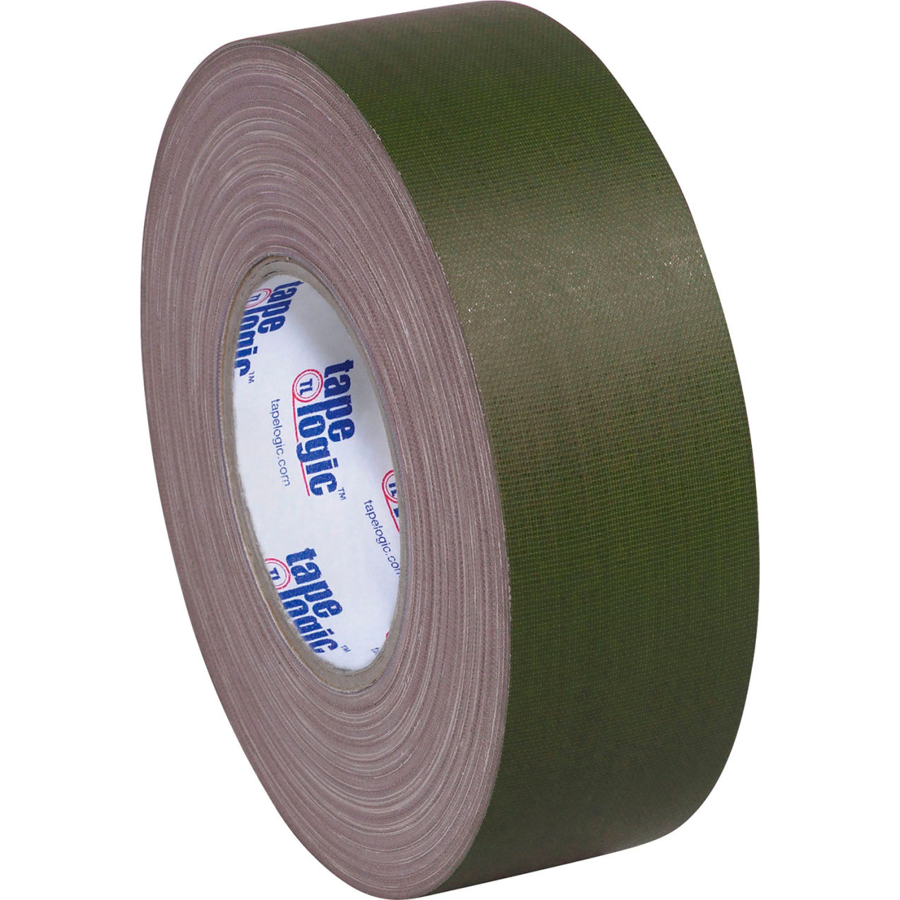Industrial Gaffers Tape, 2" x 60 Yds., 11 Mil, Olive Green, 24 Rolls/Case