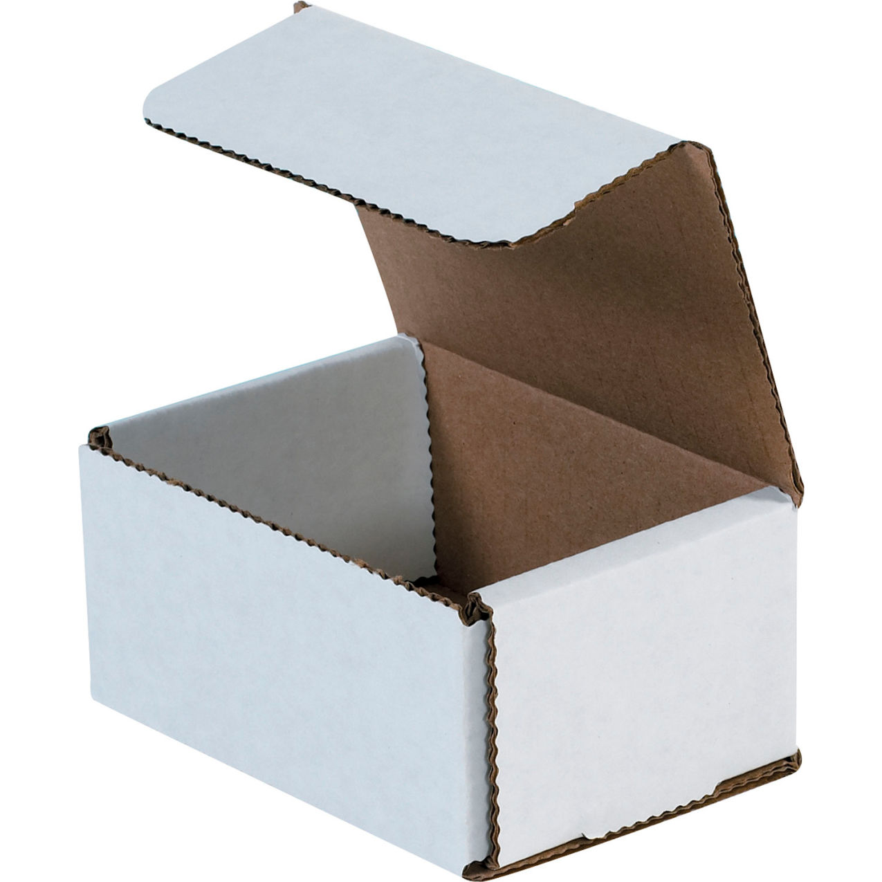 Corrugated Mailers, 4"L x 3"W x 2"H, White