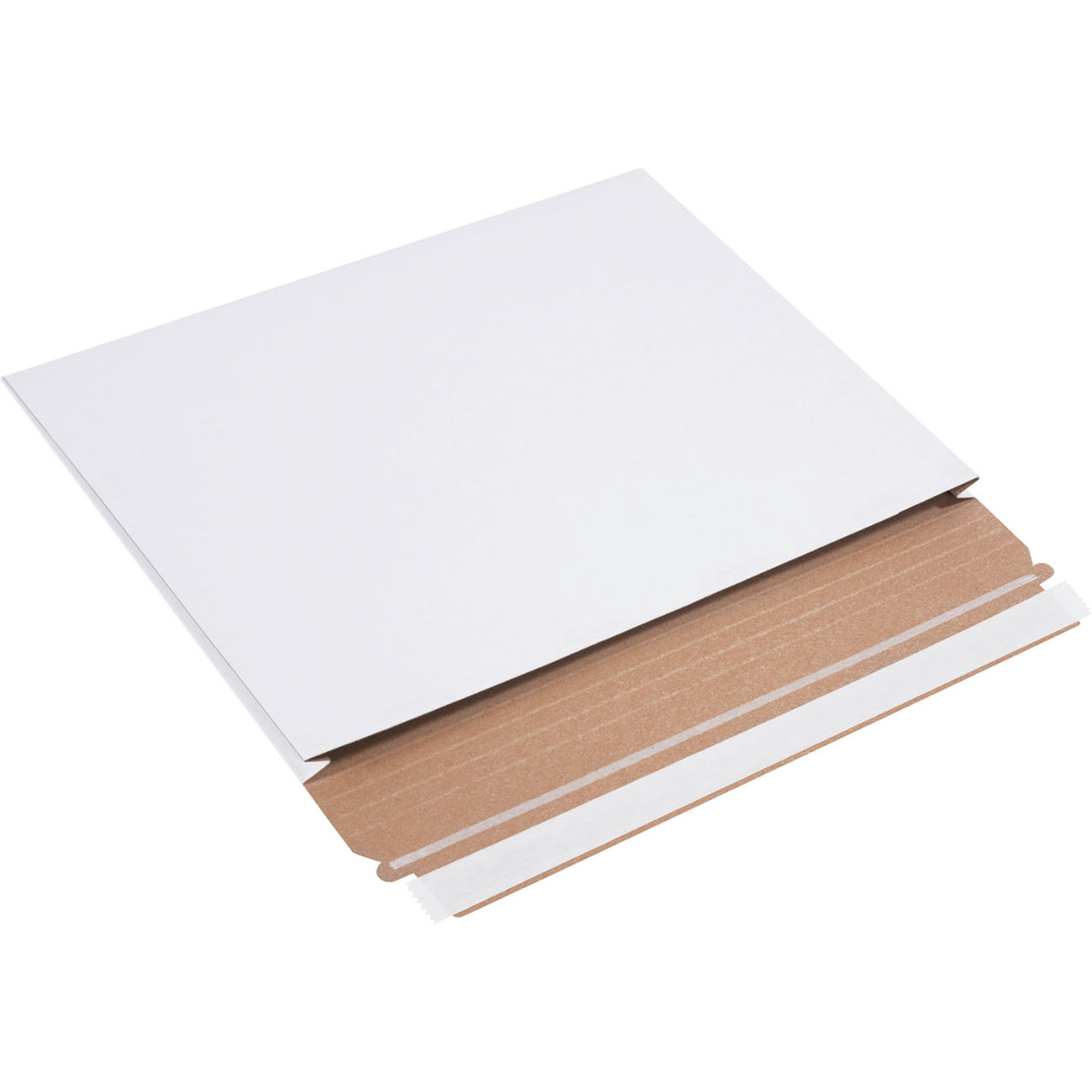 Gusseted Mailers, 15"W x 12-1/2"L, White, 100/Pack