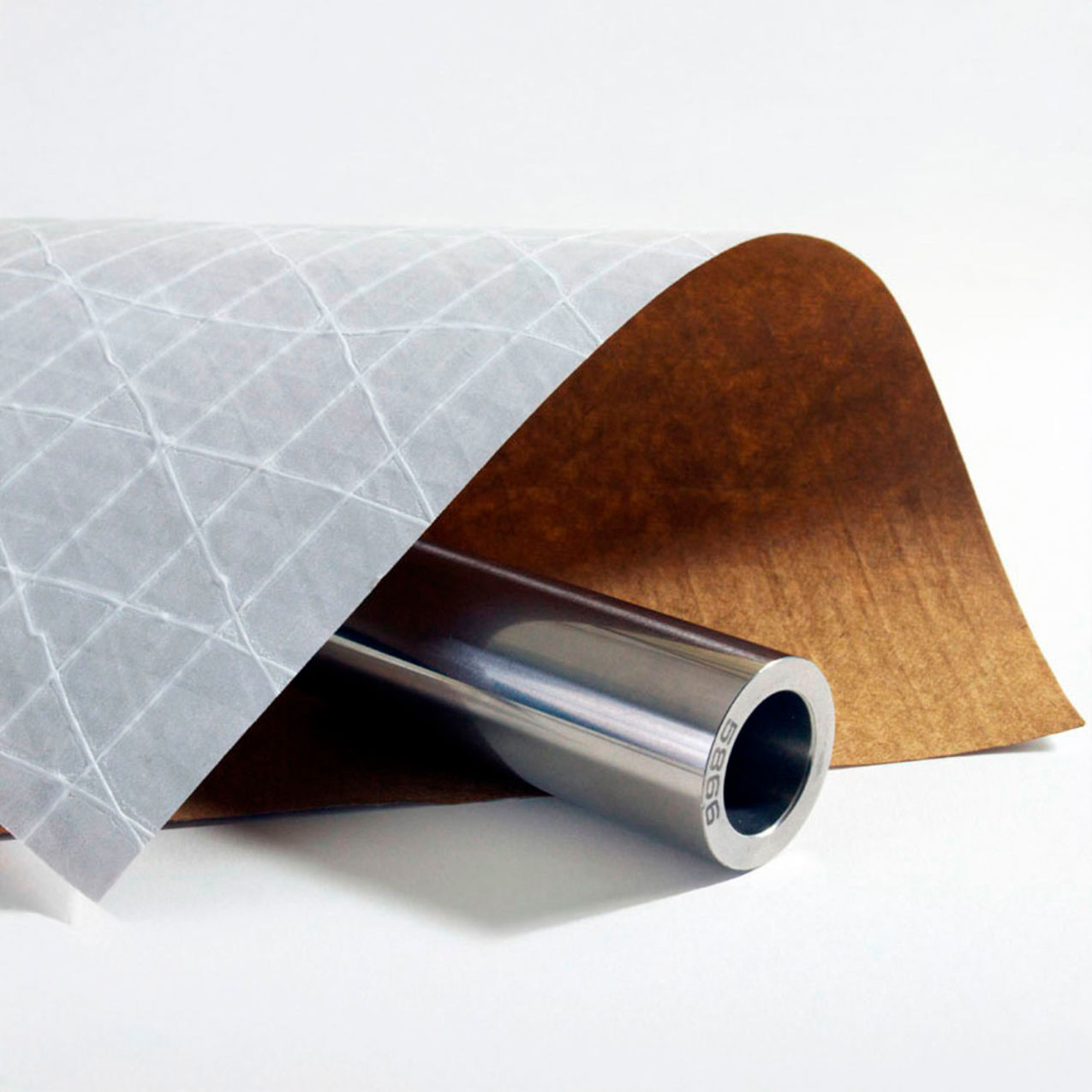 Scrim Wrap, 50 lbs., 48"W x 200 Yds., Gray, 1 Roll